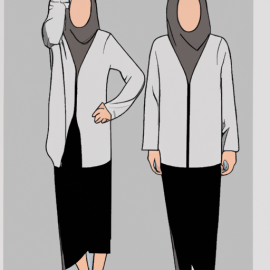 baju kerja wanita hijab