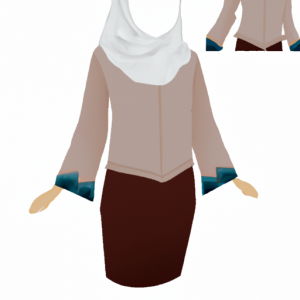 baju kantor wanita hijab